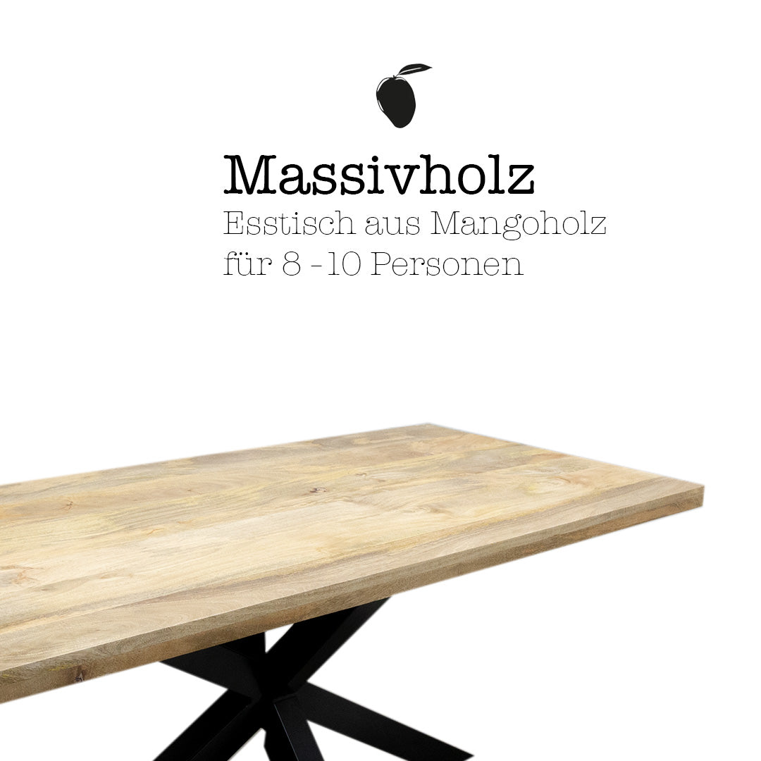 Mangoholz Tisch "The Star Table 200"