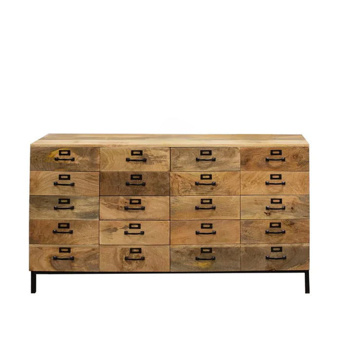 Solid wood pharmacy cabinet "The Pharmacist"