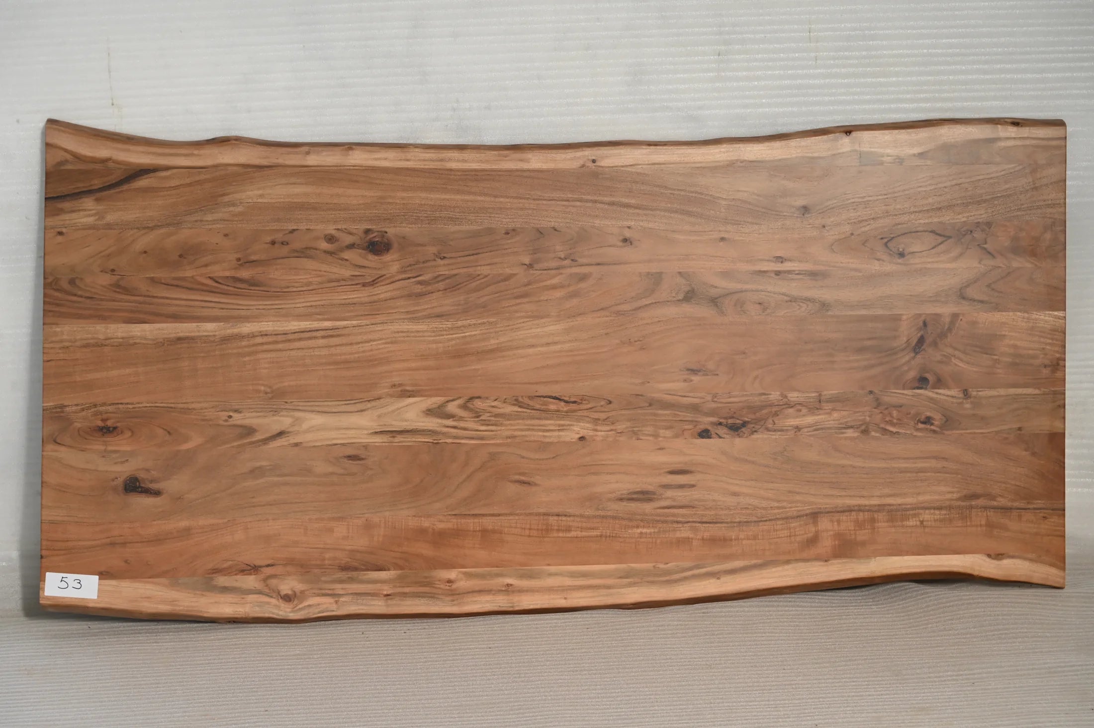 Dining table with live-edge, 200 cm, acacia – solid wood