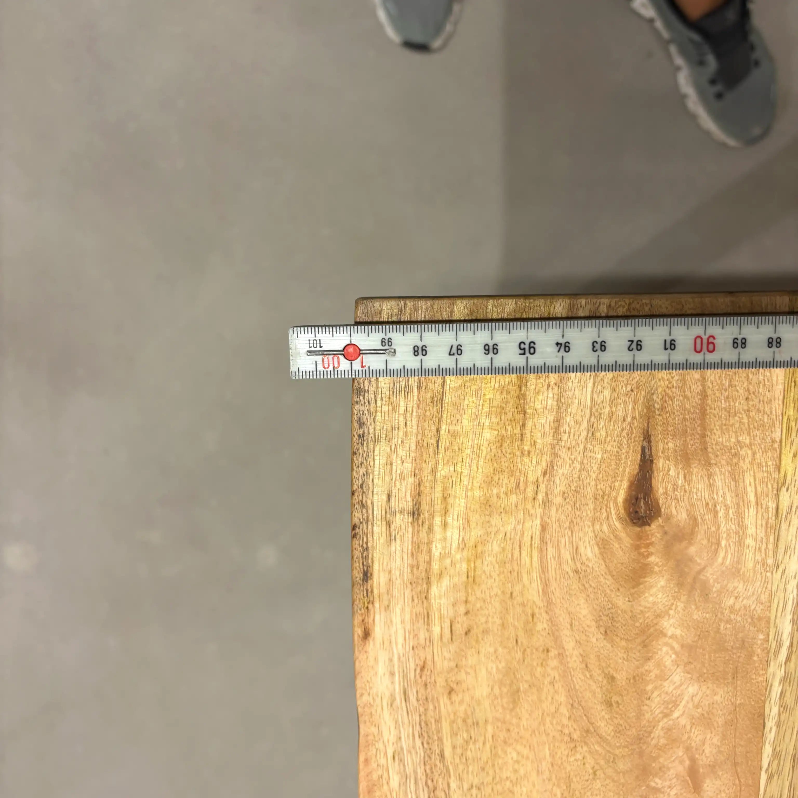 Mango Esstisch 160 cm mit Schweizer Kante – Wild Mango Designs LAC 204