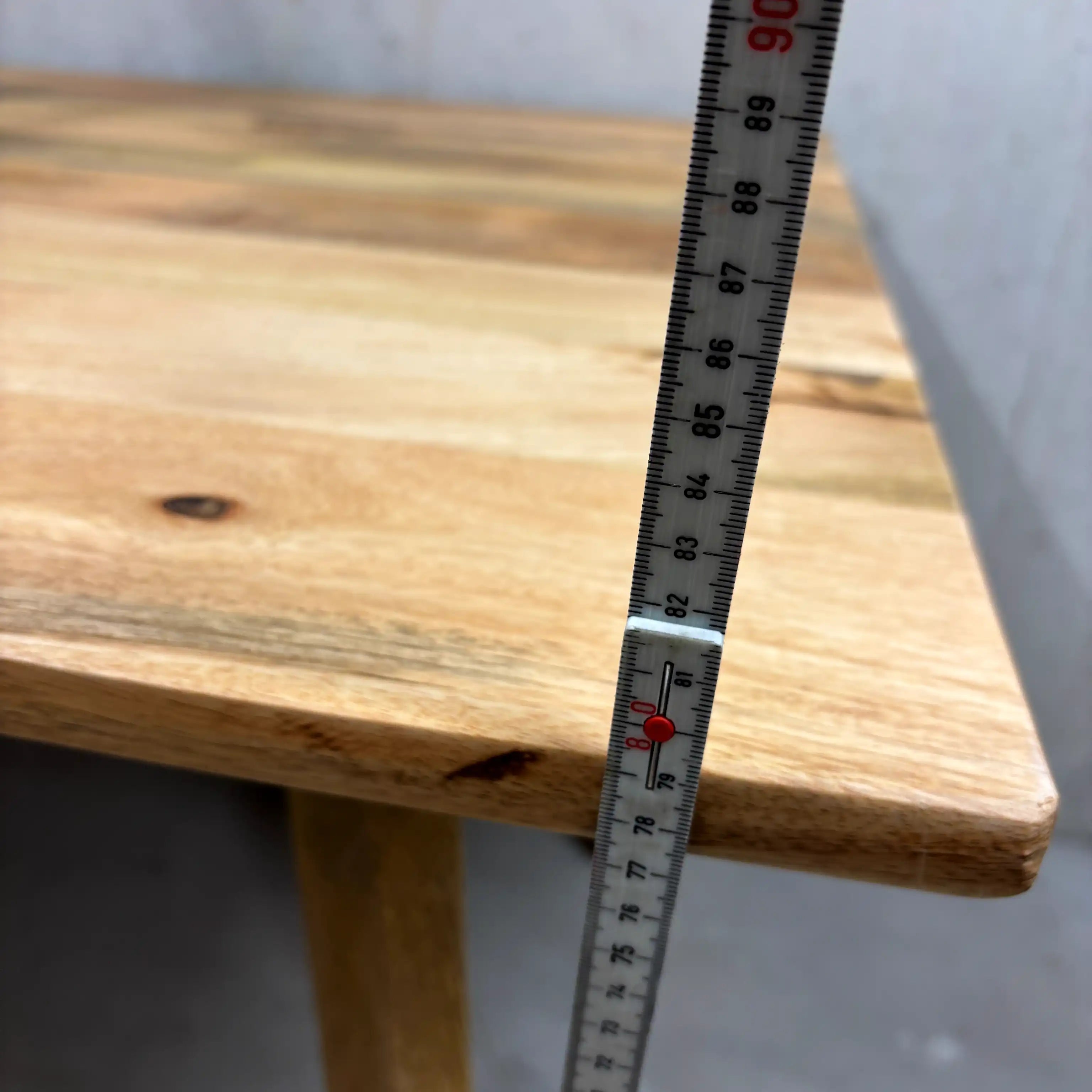 Mango Esstisch 160 cm mit Schweizer Kante – Wild Mango Designs LAC 204