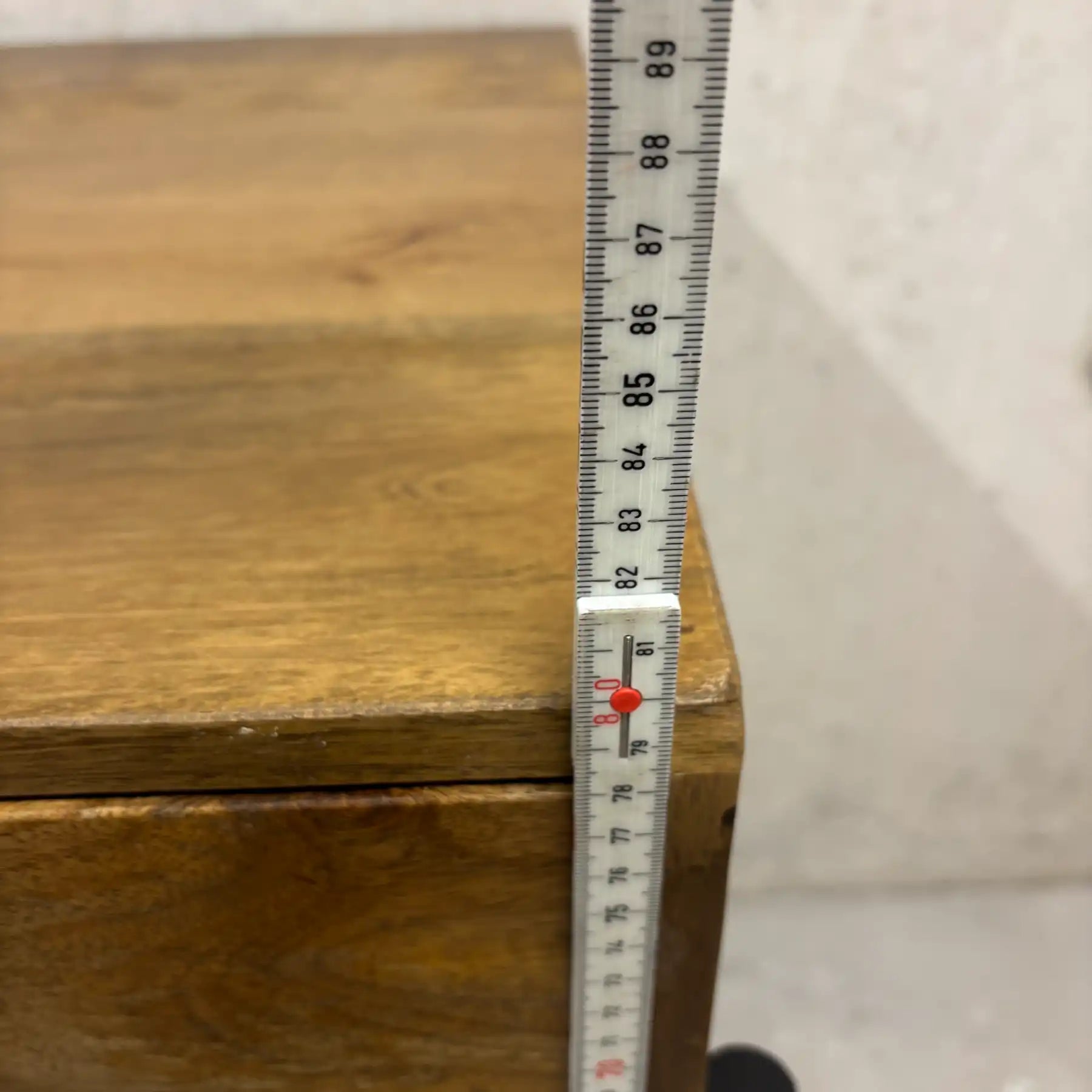 Mango Schreibtisch mit 3 Schubladen – Massivholz Cabinet Desk