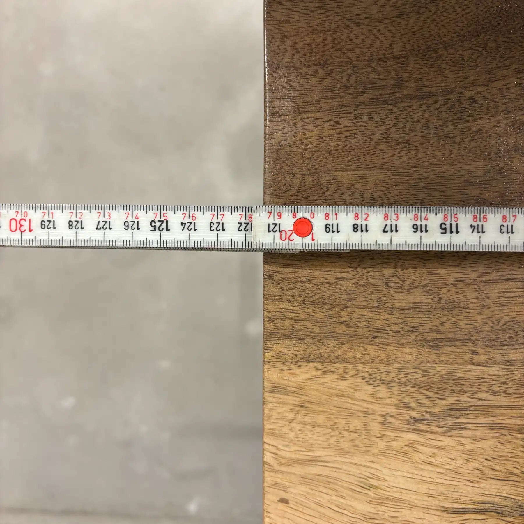 Mango Schreibtisch 2 Schubladen – Massivholz Cabinet Desk mit Stahl