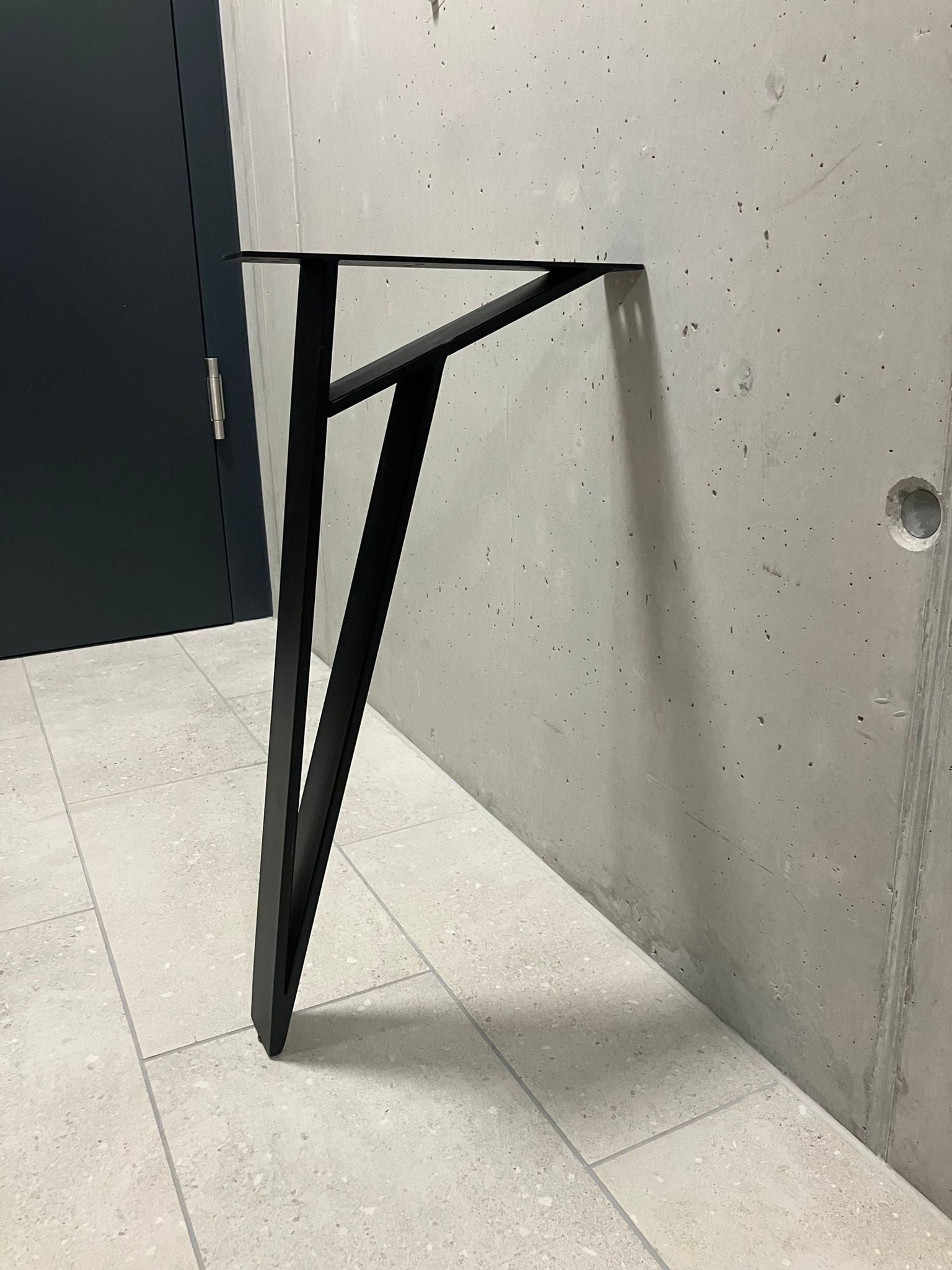 Tischgestell „Z-Frame“ – Stahl Schwarz (Paar)