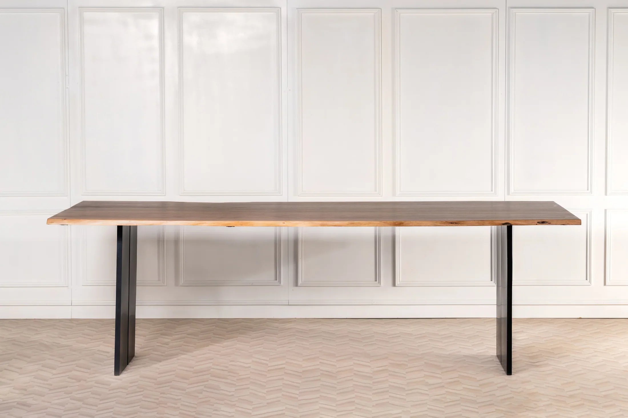 Live Edge Esstisch 240 cm – Wähle Tischplatte & Beine