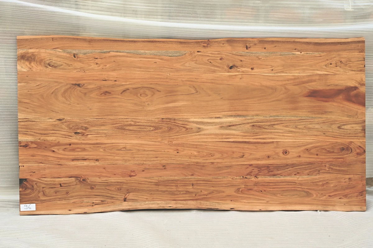 Baumkante Tischplatte Unikat 096 – Akazie 240 cm, Aufsicht #Tischplatte_Unikat 096