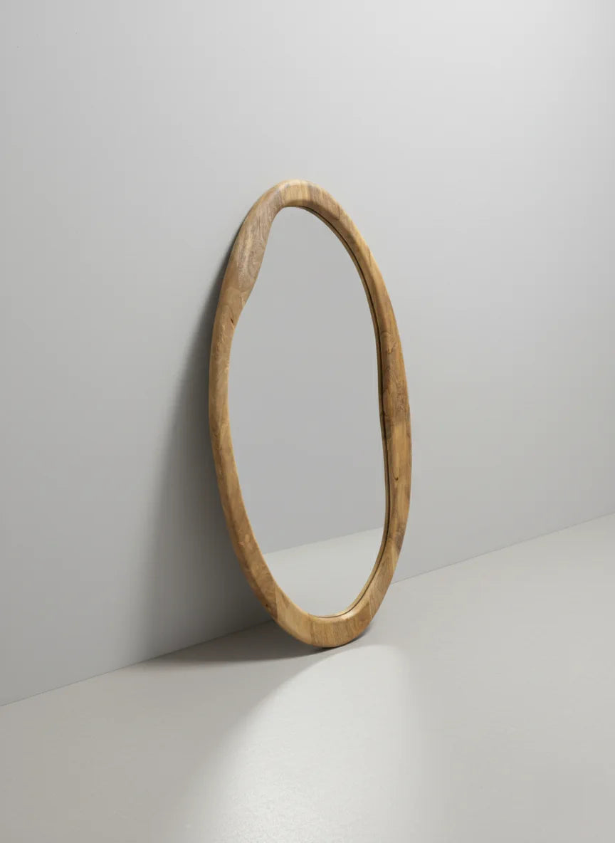 Miroir en manguier massif