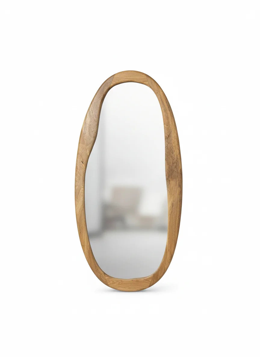 Miroir en manguier massif