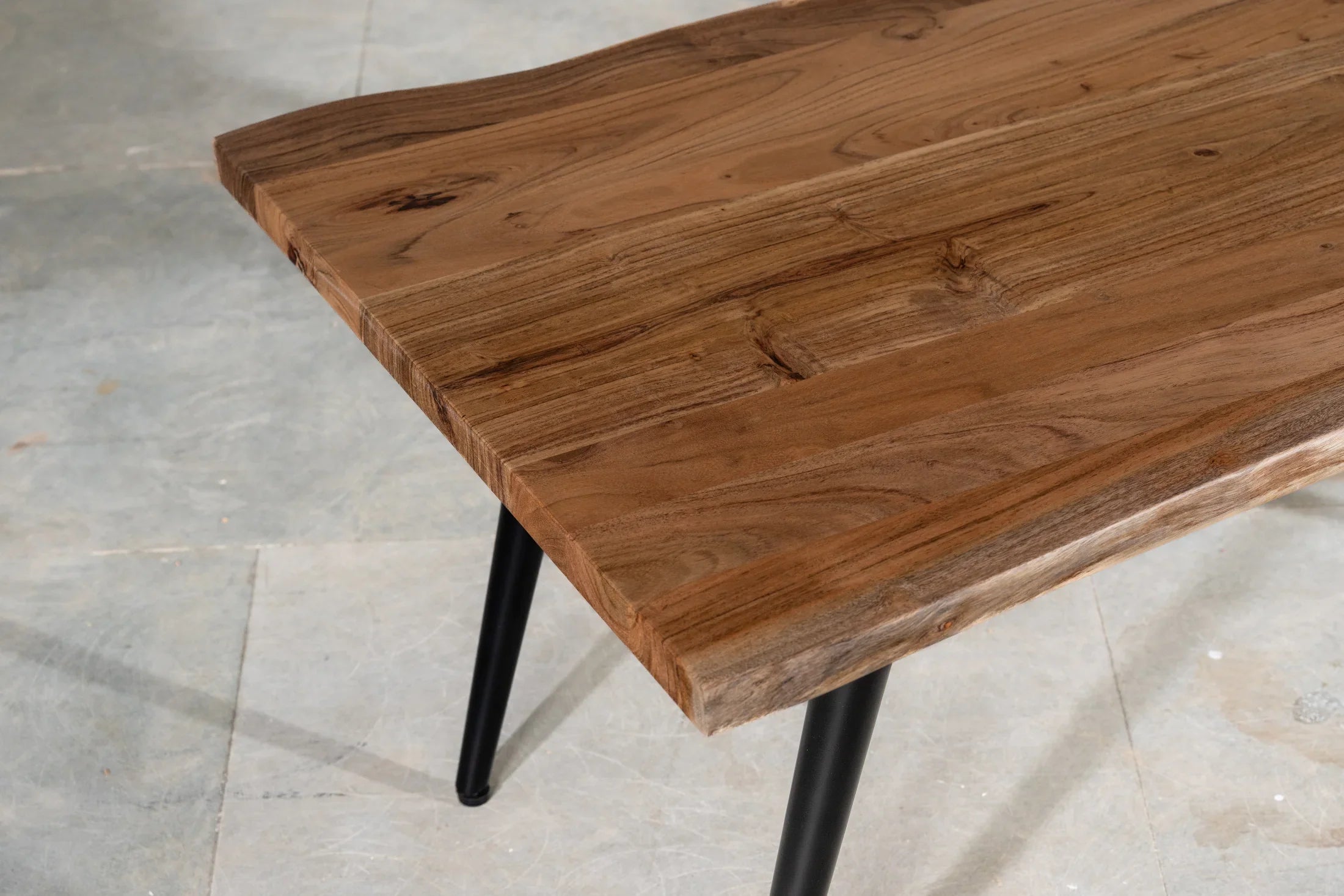 Beistelltisch 100 cm Akazie – Massivholz