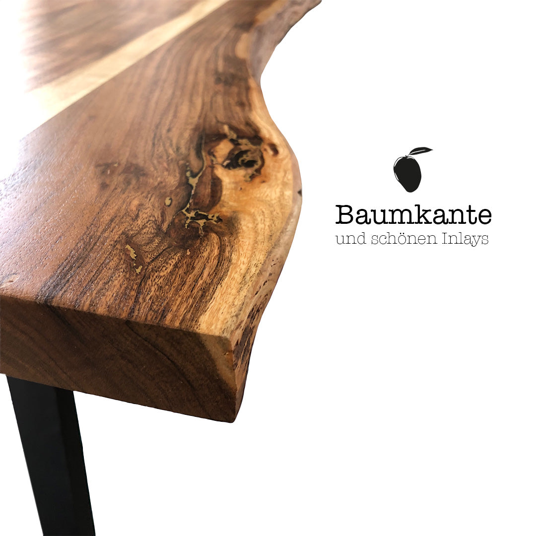 Akazienholz Tisch "The balanced X Table 180"