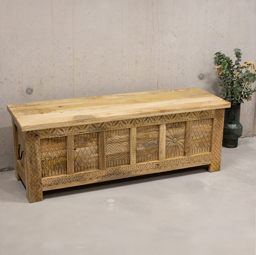 Truhe aus Mangoholz "Treasure Chest"