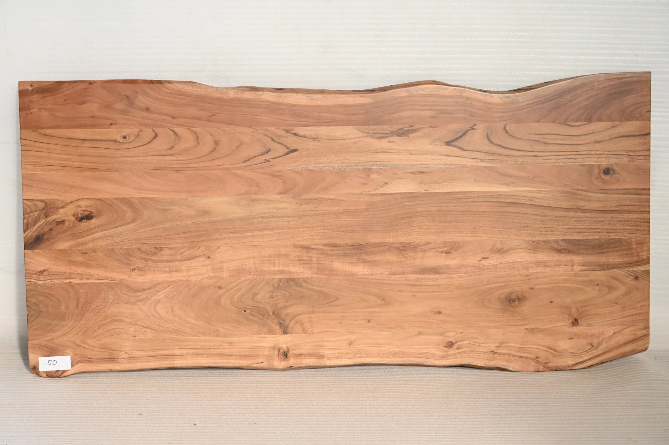 Esstisch Baumkante 200 cm Akazie – Massivholz Live Edge