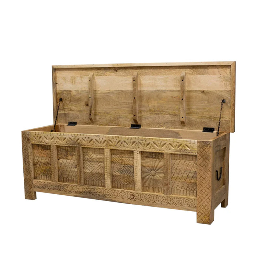 Truhe aus Mangoholz "Treasure Chest"