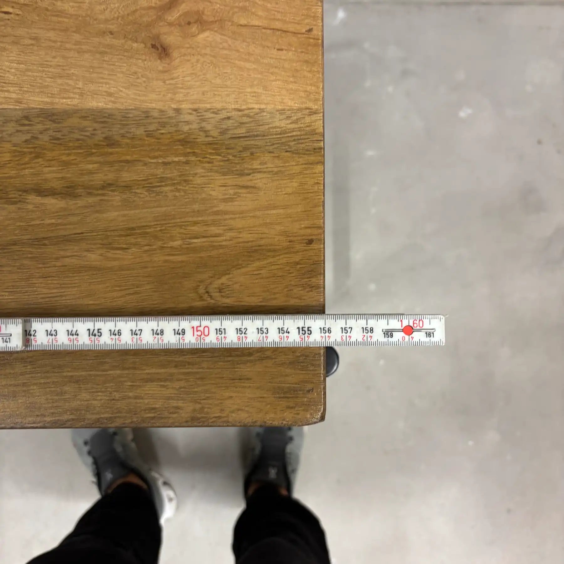 Bureau en manguier à 3 tiroirs – bureau armoire en bois massif 
