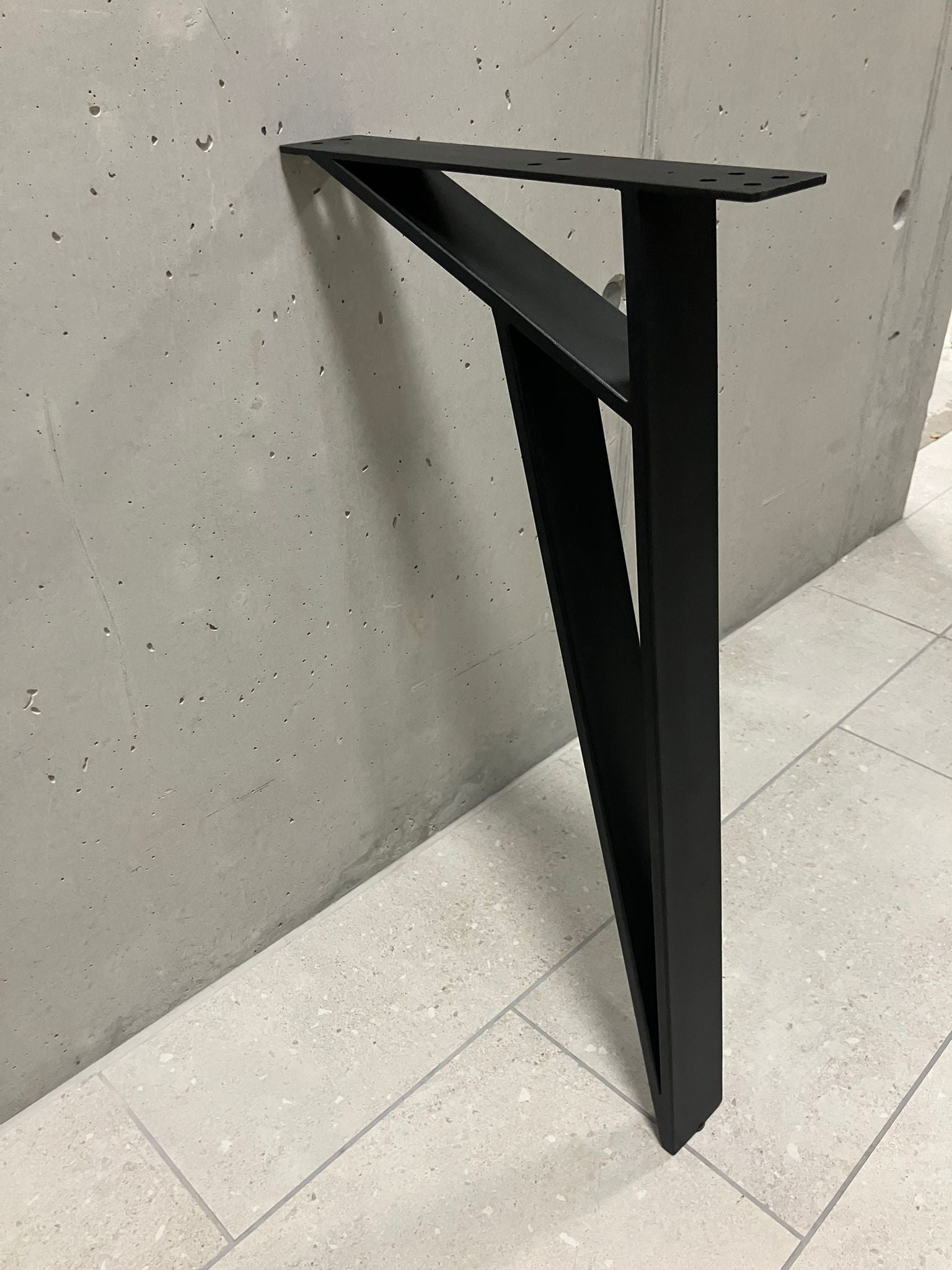 Tischgestell „Z-Frame“ – Stahl Schwarz (Paar)