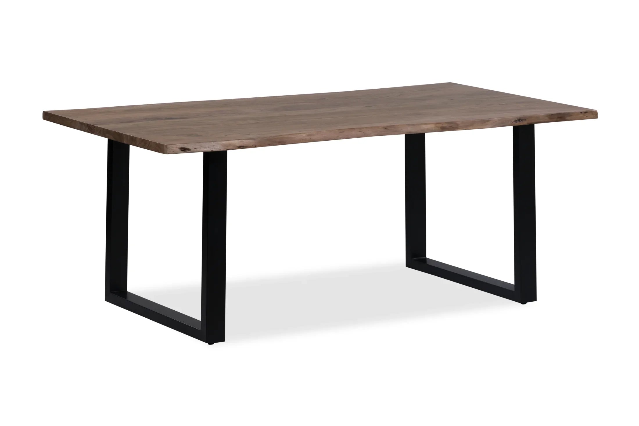 Live Edge Esstisch 200 cm – Wähle Tischplatte & Beine