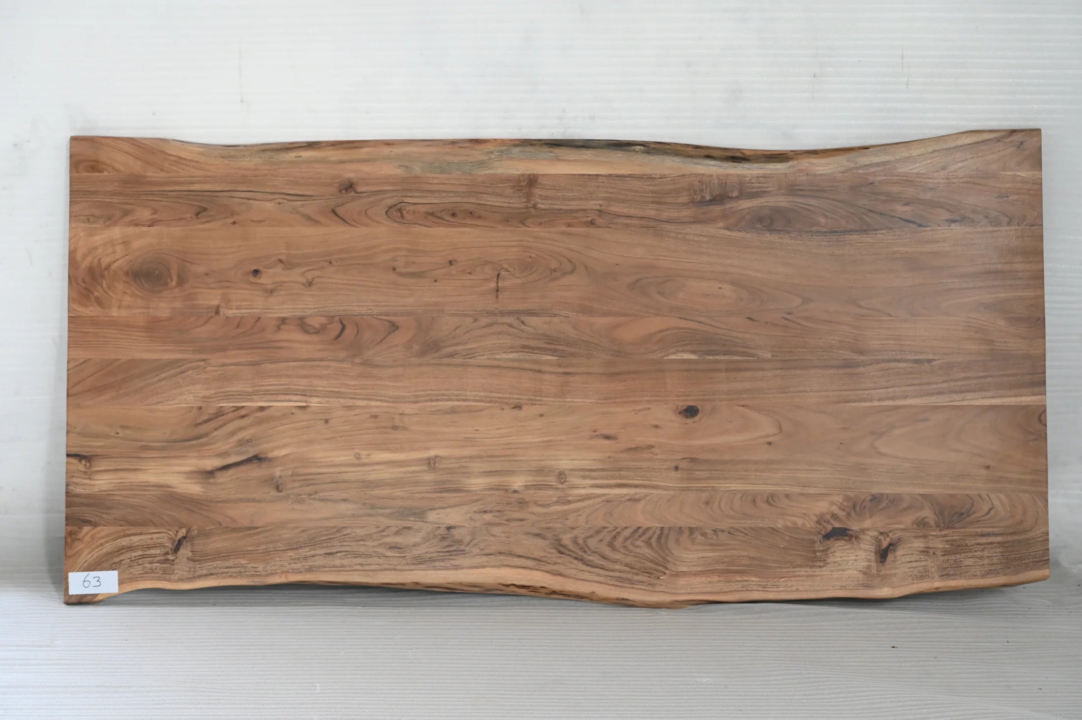 Dining table with live-edge, 200 cm, acacia – solid wood