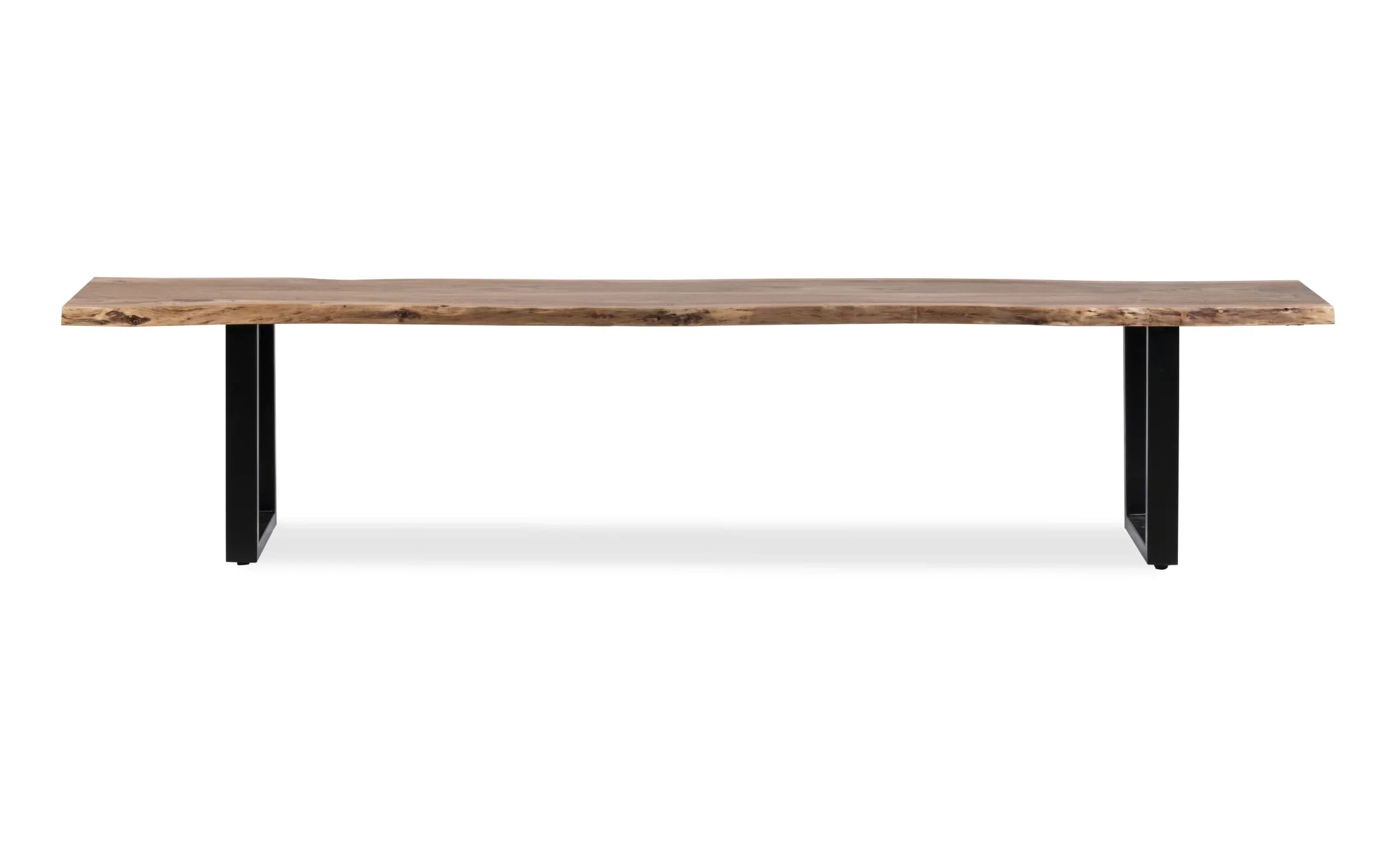 Live Edge Bank 240 cm – Akazie Massivholz