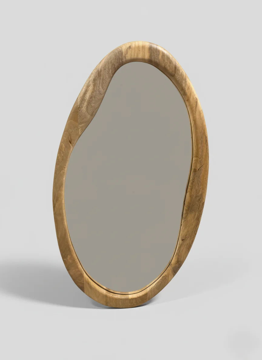 Miroir en manguier massif