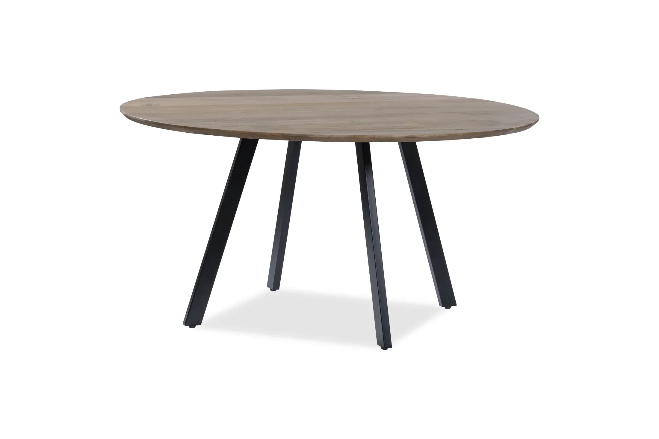 Runder Esstisch 150 cm Akazie – 4 Beine (SGL)