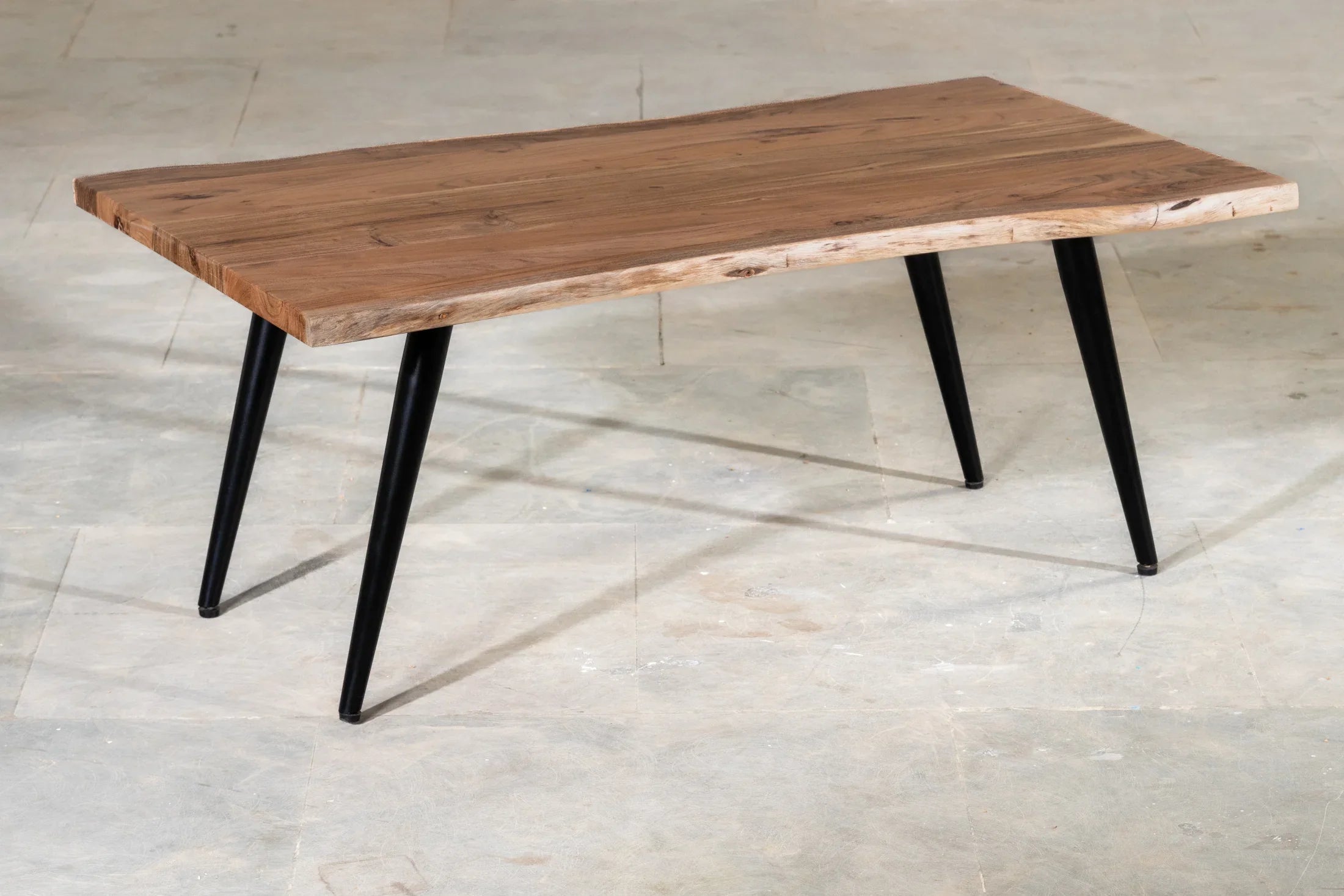 Beistelltisch 100 cm Akazie – Massivholz