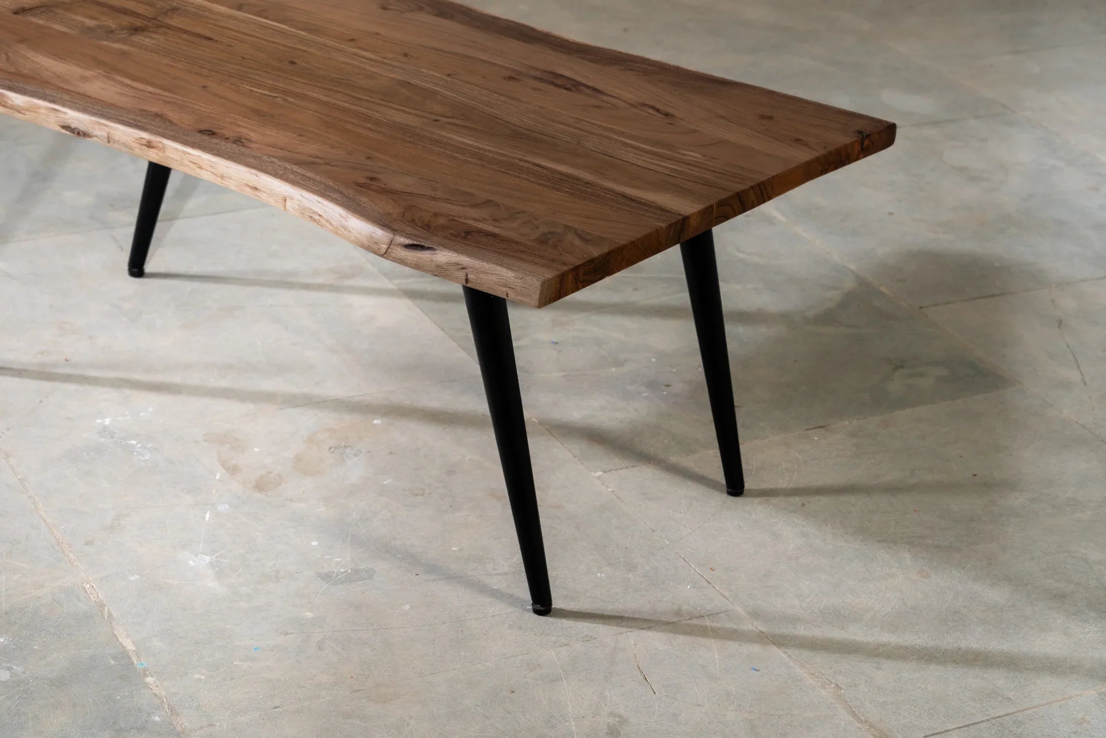 Beistelltisch 100 cm Akazie – Massivholz