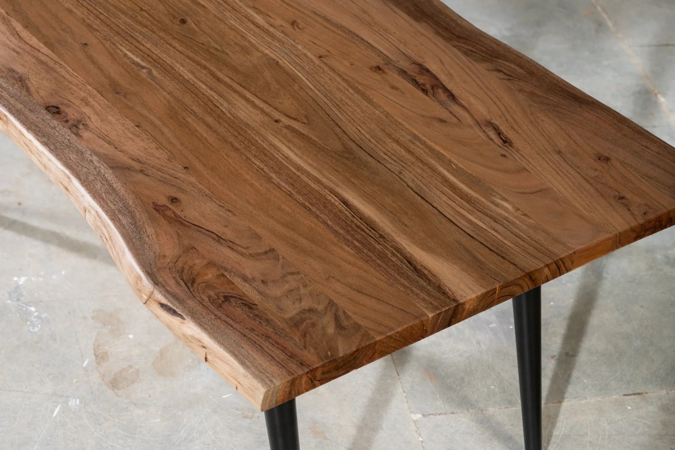 Beistelltisch 100 cm Akazie – Massivholz